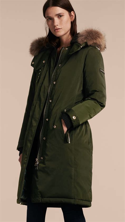 Burberry Parkas Solid Coats, Jackets & Vests for Women 